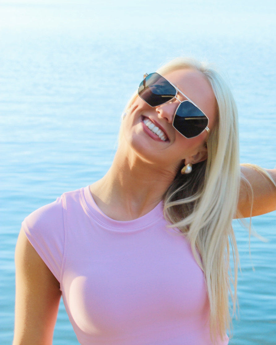 BLUSH FLEXI TEE