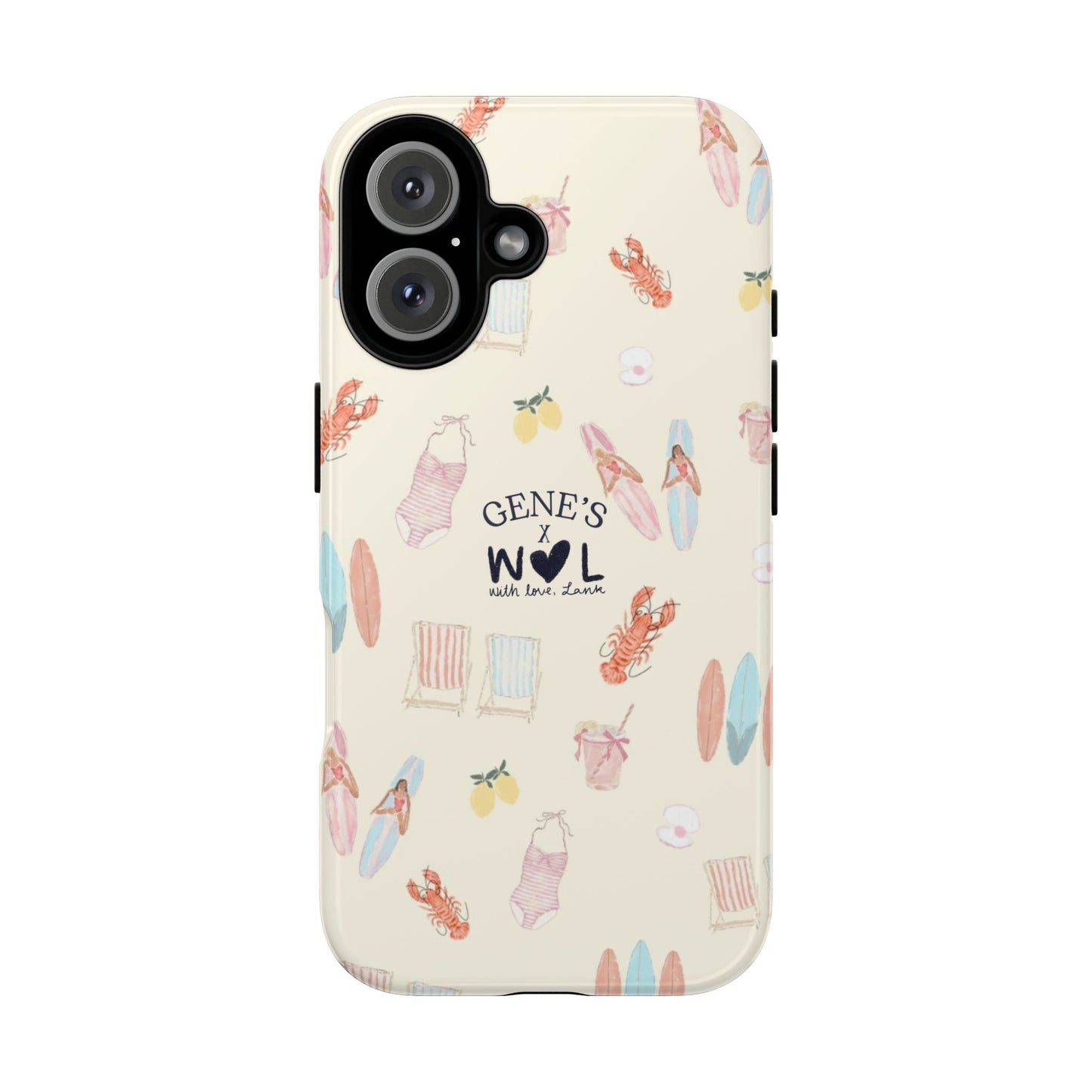 Coastal Collage Phone Case