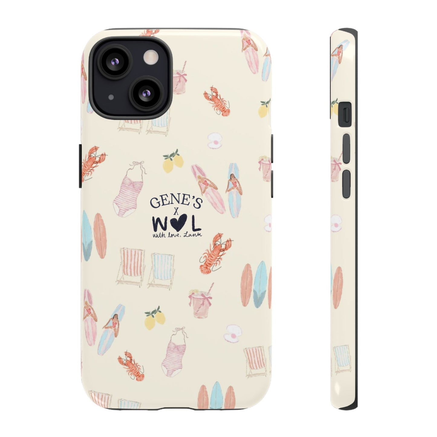 Coastal Collage Phone Case